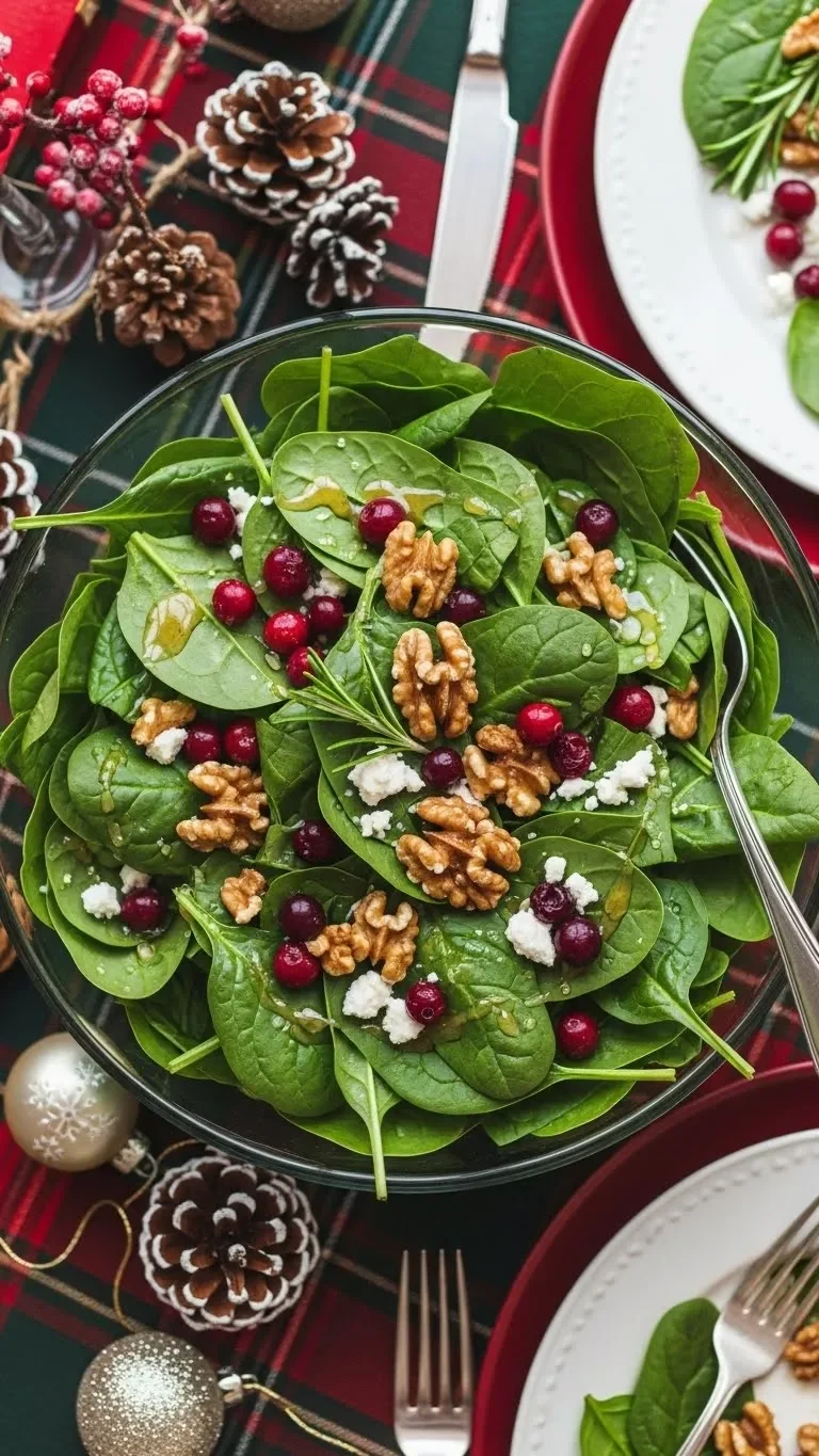 10. Winter Spinach Salad