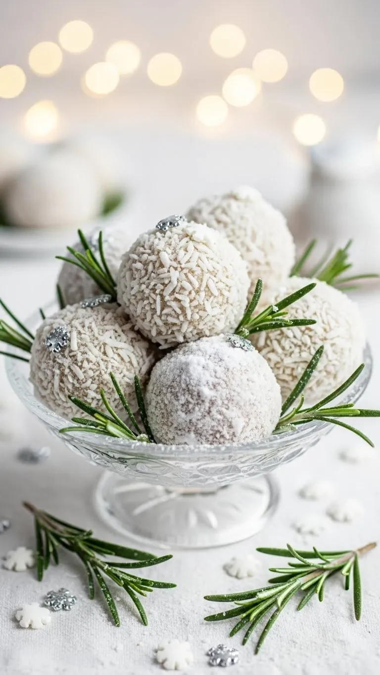 4. Coconut Snowball Truffles