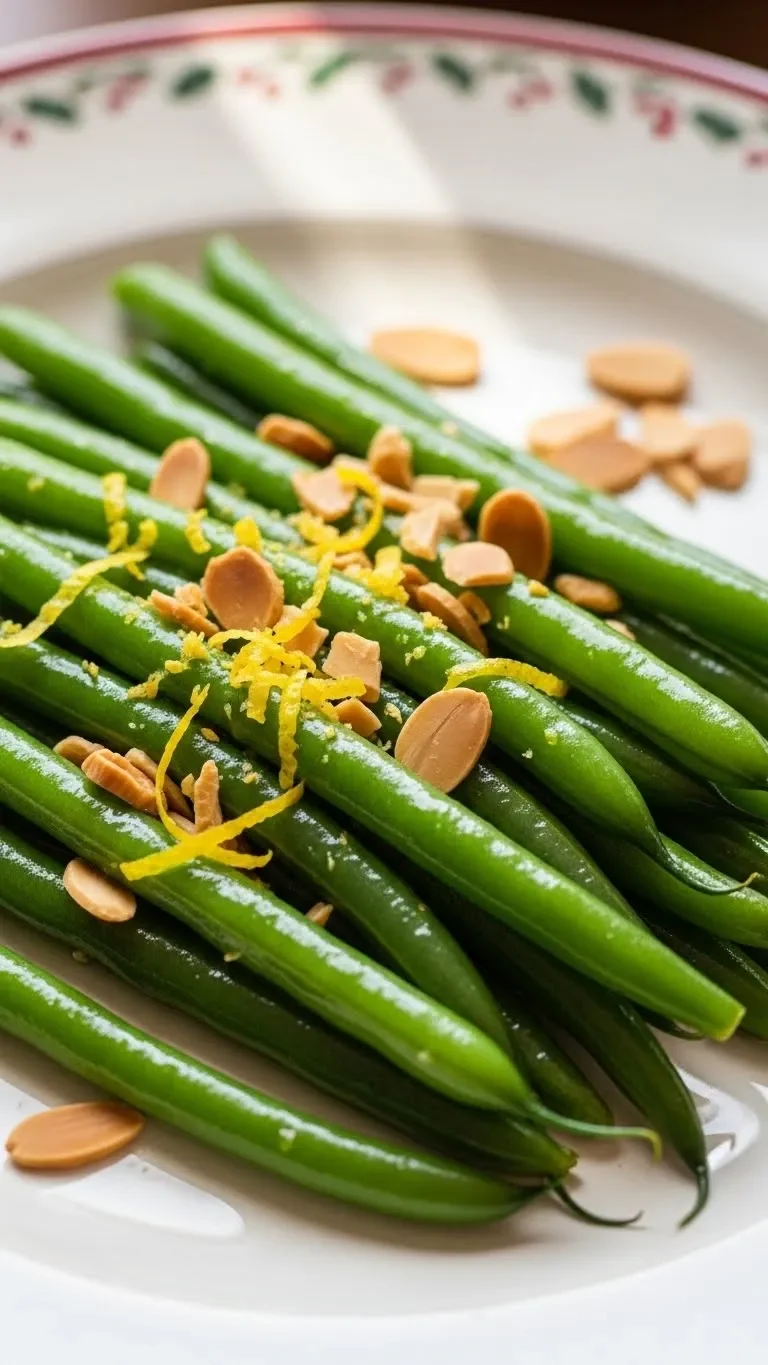 7. Green Bean Almondine