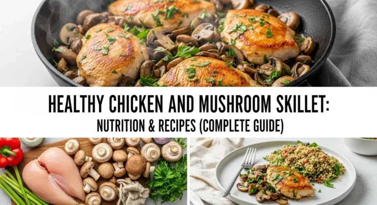 Healthy-Chicken-and-Mushroom-Skillet-Nutrition-Recipes.