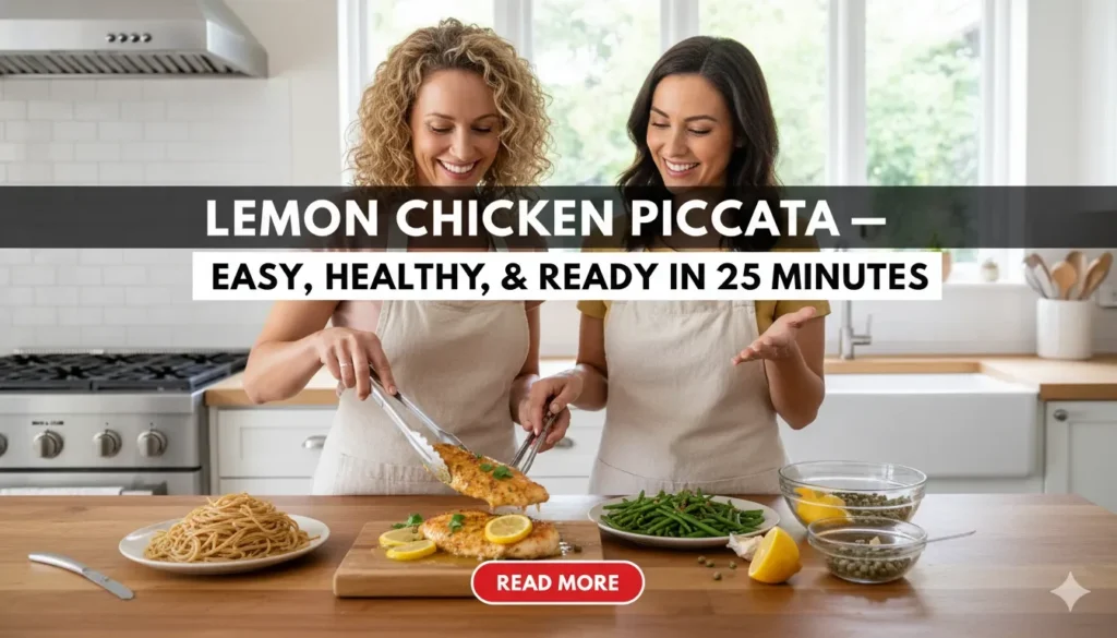 Lemon Chicken Piccata — Easy, Healthy, and Ready in 25 Minutes