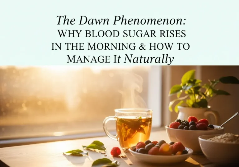 understanding and managing the dawn phenomenon naturally through diet, sleep, and exercise.