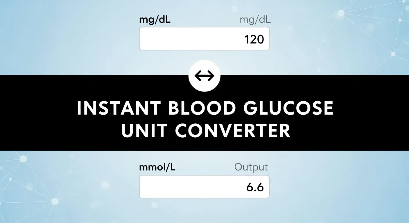 instant-Blood-Glucose-Unit-Converter